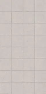 Декор Монсеррат мозаичный серый светлый матовый |40х20