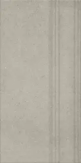 Плинтус Монсеррат серый светлый матовый обрезной |20х40