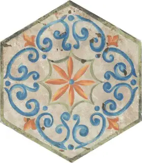 Декор Виченца Майолика А158 напольныйXX|20х23.1