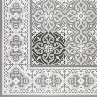 Normandy Black Centro 20x20