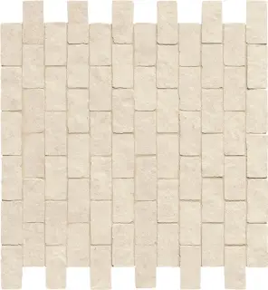 Lumina Stone Beige Brick Macromosaico Anticato 30.5x30.5