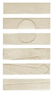 KOINE ALPHABET SABBIA 4,5X18,6