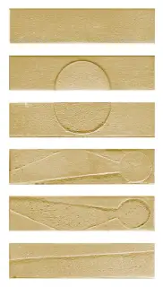 KOINE ALPHABET OCRA 4,5X18,6