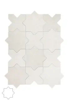 EQUIPE ELDA WHITE STAR 16.8х16.8 EQ-10D