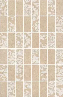 Декор Золотой пляж темный беж мозаичныйXX |20x30