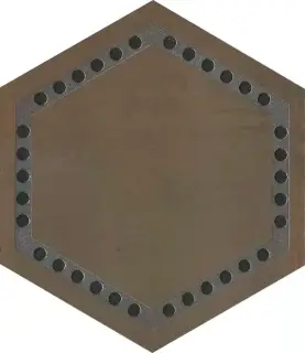 Декор Раваль C10 коричневый ХХ|29x33,4