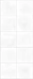 Mango white square wall 01 XX |25x60