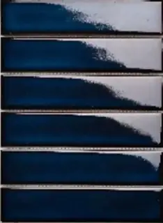 Mosaic 4.5x19.5 Y45PW07 Темно-синяя глянцевая 28.8x19.5