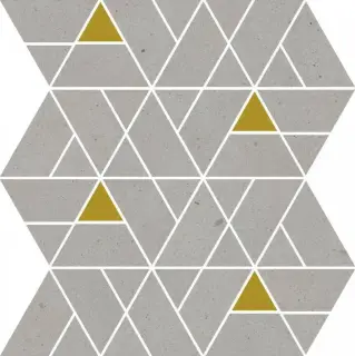 Italon Керамический гранит Avantgarde Мозаика Silver Luxor 30.7x30.9 натуральный