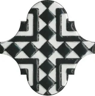 Декор Арабески глянцевый орнамент|6.5x6.5