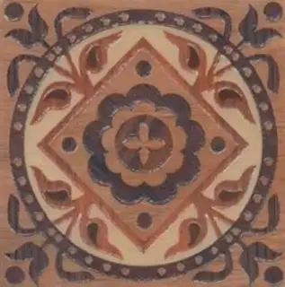 Вставка Фратте беж лаппатированный XX |15х15