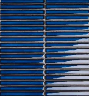 Mosaic 1.5х14.5 Y15FW05 Синий глянцевый 29.4х31.3