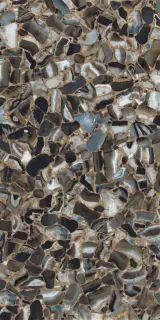 Agata Black Lucidato (Shiny) 6 mm XX 150x300