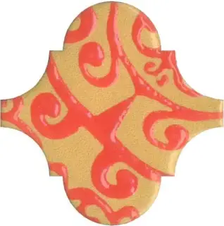 Декор Арабески Майолика орнамент|6.5x6.5