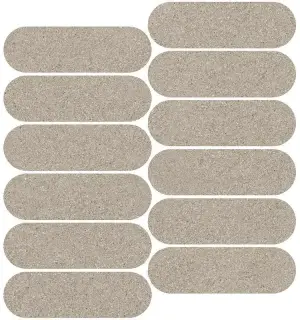 Декор Джиминьяно наборный бежевый матовый 30x32