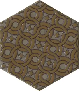 Декор Гроссето коричневый 20x23.1