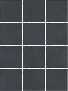 Амальфи черный 12 частей (полотно 29.8х39.8) KL |9.8х9.8