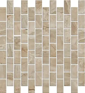 Декор Эвора мозаичный бежевый глянцевый |32х30