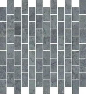 Декор Эвора мозаичный синий светлый глянцевый |32х30