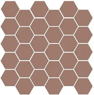 Агуста розовый матовый 29,7x29,8 из 30 частей 5,2х6