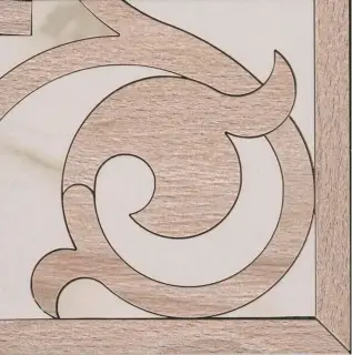 Угол Карелли наборный |15,5x15,5