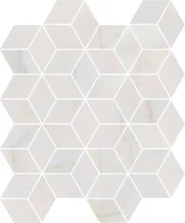 Декор Греппи белый мозаичный XX 45x37,5