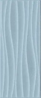 Monocolor sugar blue wall 01 25х60