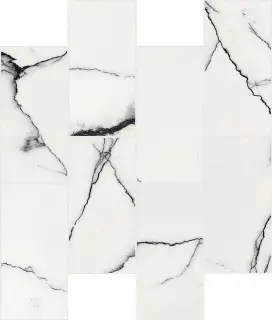 B&W Marble Breach Mat 6 Mm Muretto Sf 7,5x15 30x30