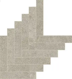 Biotech Herringbone Lapis Greige 9 Mm 45x70