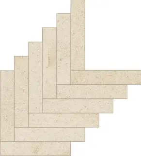 Biotech Herringbone Crema Stone 9 Mm 45x70