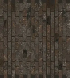 Flowtech Aged Bronze Nat. 6 Mm 1,5x3 Mos 30x30