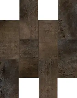 Flowtech Aged Bronze Nat. 6 Mm 7,5x15 Muretto 30x30