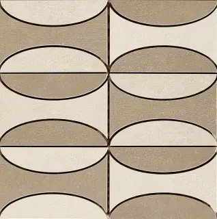 Industrial Decoro B Taupe Ivory 30x30