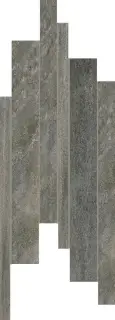 Walks 1.0 Gray Modulo Listello Sfalstato Soft 21x40