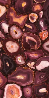 Mystic Luxe Claret Gold Satin 6 Mm 60x120