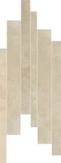 Timeless Marfil Moddulo Listello Sfalsato Lucido 21x40