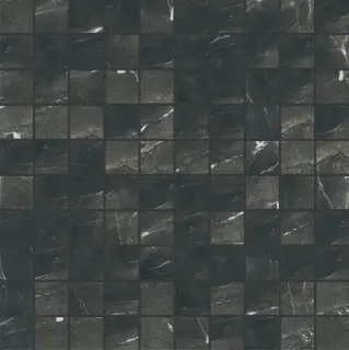 Timeless Black Deep 3x3 Mosaico Lucido 30x30
