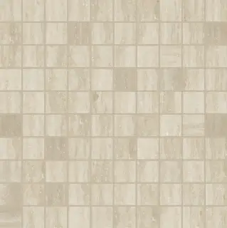 Timeless Travertino 3x3 Mosaico Lucido 30x30