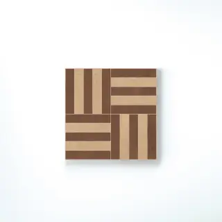 Sensi Terre Amaranto+Rosat Nat Intreccio 30x30