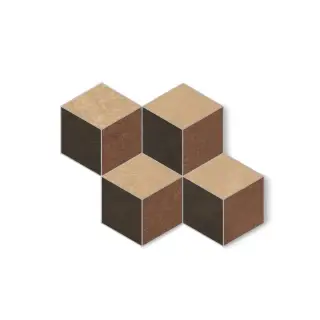 Sensi Terre Ros+Ama+Car Nat Cubo 37x46