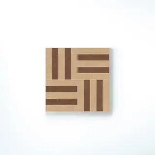 Sensi Terre Rosato+Amarant Nat Intreccio 30x30