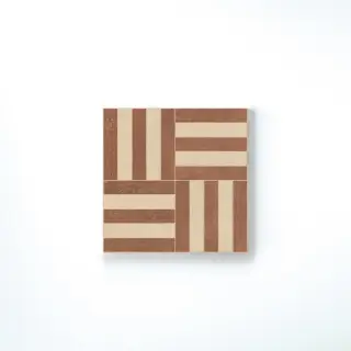 Sensi Terre Mattone+Cotone Nat Intreccio 30x30