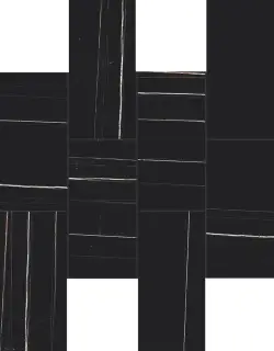 Stones & More 2.0 Sahara Noir Glossy 6 Mm Muretto 7.5x15 30x30