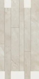 Stones & More 2.0 Marfil Smooth Listello Sfalsato 30x60