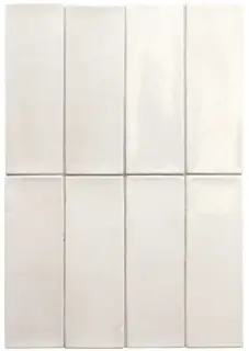 Equipe Miyako Керамогранит White gloss 5x15 глазурованный глянцевый