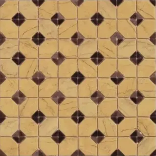 Керамогранит Iliada-PR Ocre 43.5x43.5