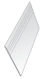 Ступень Delta R Peldano Gris Antideslizante 59.3x59.3