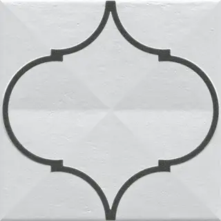 Декор Etnia Oromo Grafito 20x20