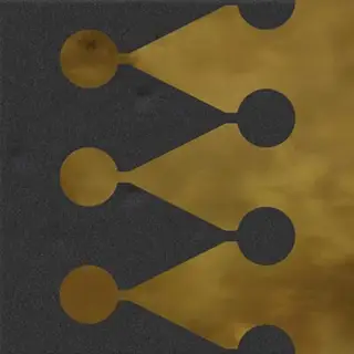 Декор Filippo Soul Blason Grafito Oro 20x20