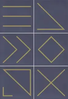 Настенная плитка Nagano Indigo 23x33.5